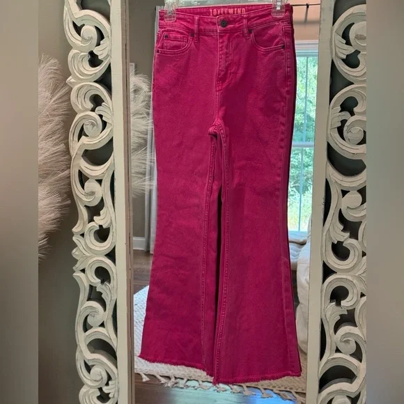 Women’s IDYLLWIND High Risin Kick stretch flare Jean- Size 0 - Picture 3 of 10